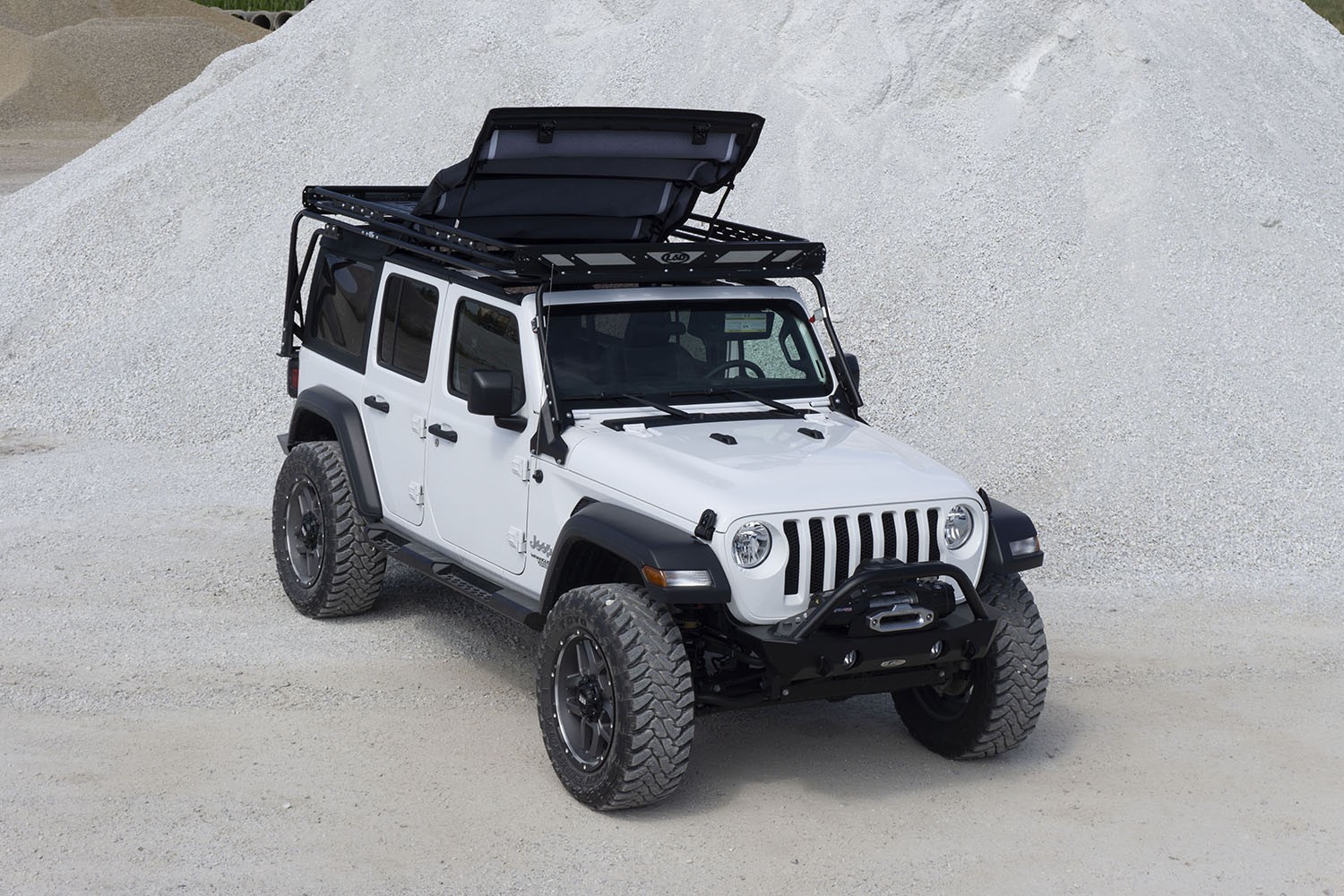 Wrangler sky one discount touch roof rack